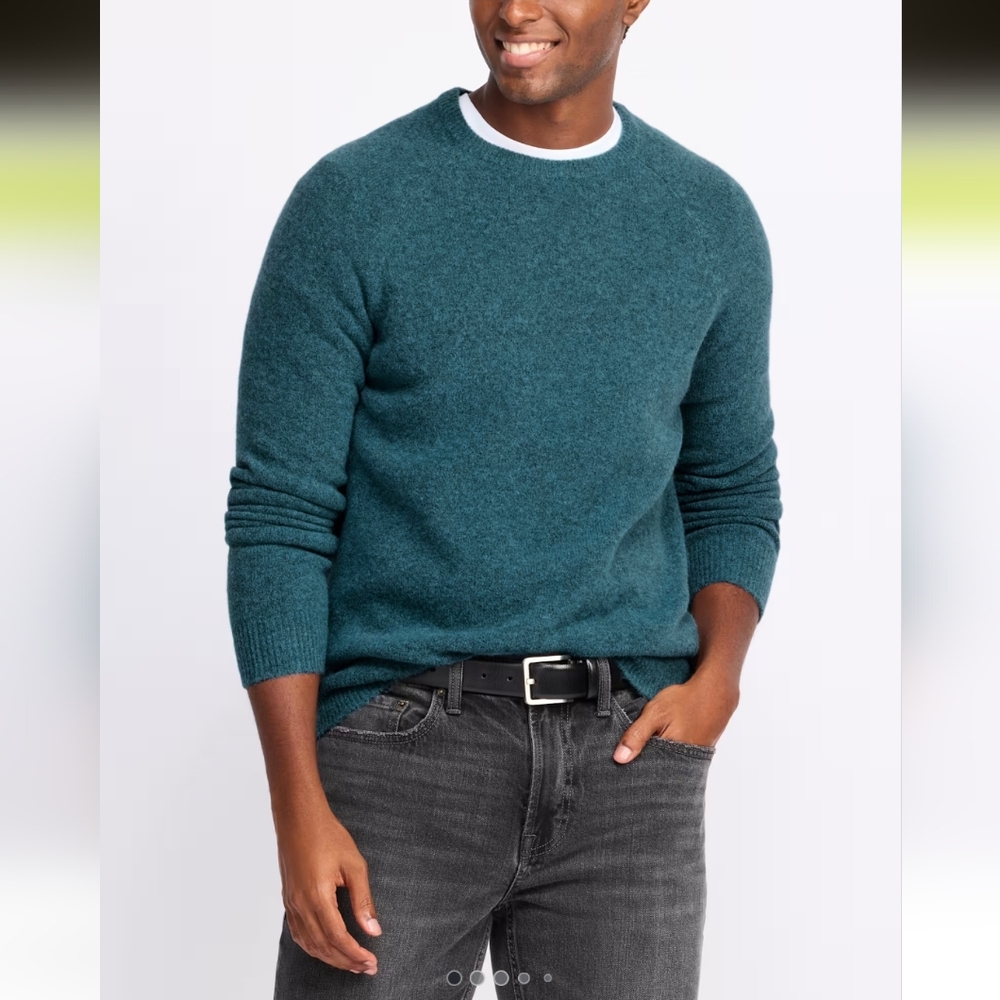The Commons Brushed Crewneck- L